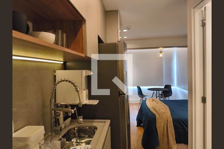 Studio à venda com 23m², 1 quarto e sem vagaCozinha