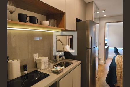 Studio à venda com 23m², 1 quarto e sem vagaCozinha