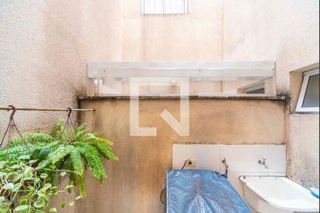 Vista da Sala de apartamento à venda com 2 quartos, 51m² em Jardim Ipanema, Santo André