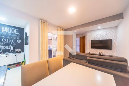 Sala de apartamento à venda com 2 quartos, 51m² em Jardim Ipanema, Santo André