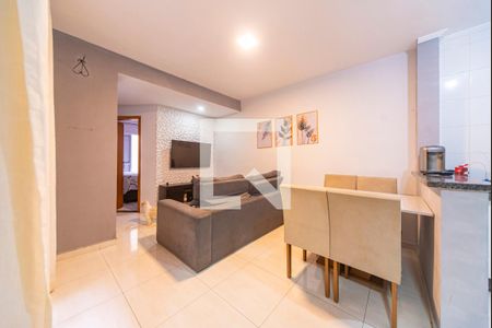 Sala de apartamento à venda com 2 quartos, 51m² em Jardim Ipanema, Santo André
