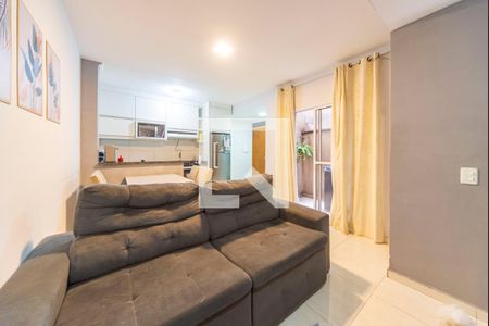 Sala de apartamento à venda com 2 quartos, 51m² em Jardim Ipanema, Santo André