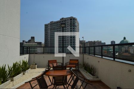 Apartamento à venda com 25m², 1 quarto e sem vagaTerraço