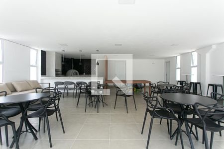 Apartamento para alugar com 42m², 2 quartos e 1 vagaÁrea comum - Salão de festas
