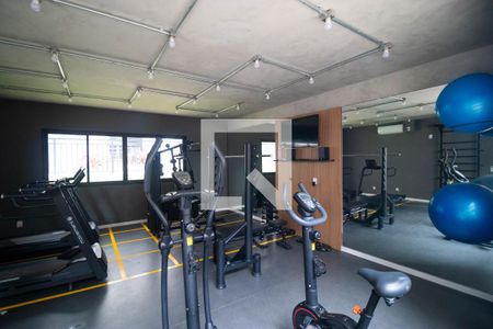 Apartamento para alugar com 55m², 2 quartos e 1 vaga Apartamento para alugar com 55m², 2 quartos e 1 vagaÁrea comum - Academia