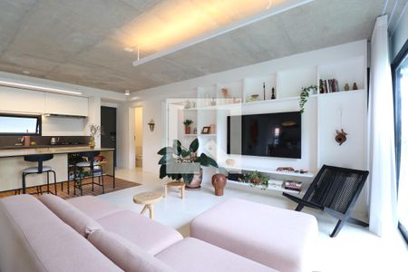 Sala de apartamento à venda com 3 quartos, 138m² em Vila Ipojuca, São Paulo