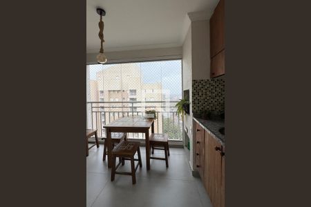Varanda gourmet de apartamento à venda com 3 quartos, 85m² em Jardim Tupanci, Barueri