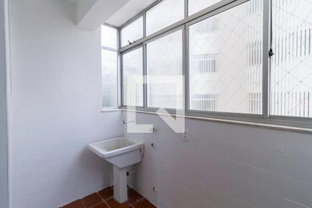 Área de serviço  de apartamento à venda com 3 quartos, 90m² em Ouro Preto, Belo Horizonte