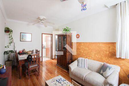 Sala de apartamento à venda com 3 quartos, 70m² em Santa Amélia, Belo Horizonte