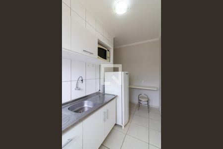 Sala/Cozinha de apartamento para alugar com 1 quarto, 50m² em Jardim Santa Genebra Ii (barao Geraldo), Campinas