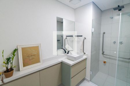 Banheiro de kitnet/studio à venda com 1 quarto, 24m² em Vila Mariana, São Paulo