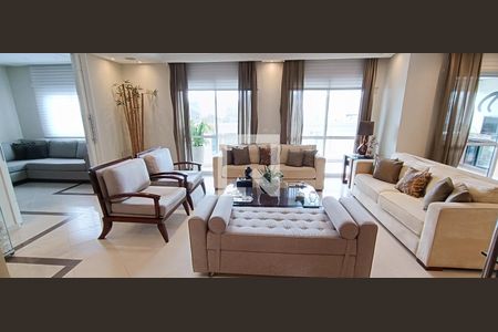 Sala de apartamento à venda com 3 quartos, 173m² em Panamby, São Paulo