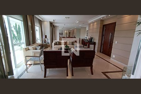 Sala de apartamento à venda com 3 quartos, 173m² em Panamby, São Paulo