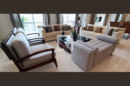 Sala de apartamento à venda com 3 quartos, 173m² em Panamby, São Paulo