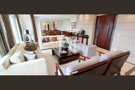 Sala de apartamento à venda com 3 quartos, 173m² em Panamby, São Paulo