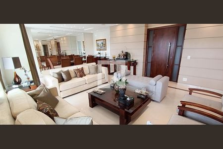 Sala de apartamento à venda com 3 quartos, 173m² em Panamby, São Paulo