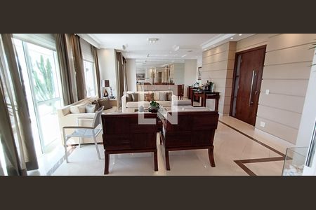 Sala de apartamento à venda com 3 quartos, 173m² em Panamby, São Paulo