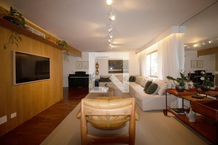 Sala de apartamento à venda com 3 quartos, 128m² em Consolação, São Paulo