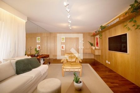 Sala de apartamento à venda com 3 quartos, 128m² em Consolação, São Paulo