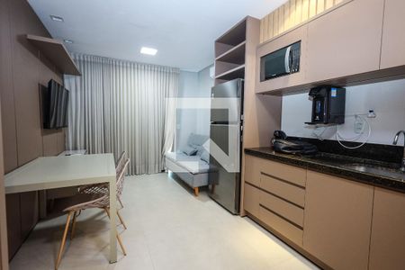 Sala de apartamento para alugar com 1 quarto, 40m² em Setor Bueno, Goiânia