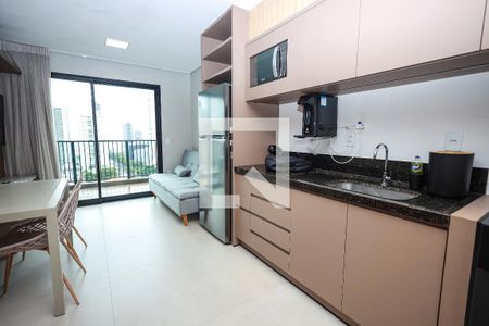 Sala de apartamento para alugar com 1 quarto, 40m² em Setor Bueno, Goiânia