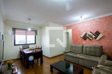 Sala de apartamento à venda com 3 quartos, 80m² em Vila Santa Teresa, Santo André