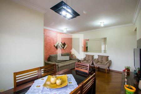 Sala de apartamento à venda com 3 quartos, 80m² em Vila Santa Teresa, Santo André