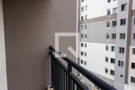 Varanda da Sala de apartamento à venda com 2 quartos, 42m² em Usina Piratininga, São Paulo