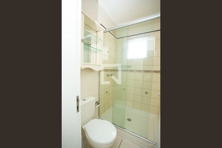 Casa de condomínio para alugar com 80m², 2 quartos e 1 vagaBanheiro da suíte