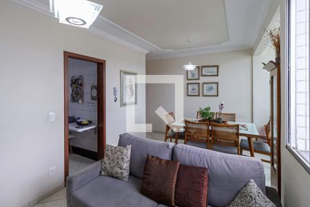 Sala de apartamento à venda com 3 quartos, 85m² em Caiçara , Belo Horizonte