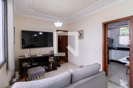 Sala de apartamento à venda com 3 quartos, 85m² em Caiçara , Belo Horizonte