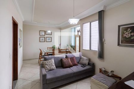 Sala de apartamento à venda com 3 quartos, 85m² em Caiçara , Belo Horizonte