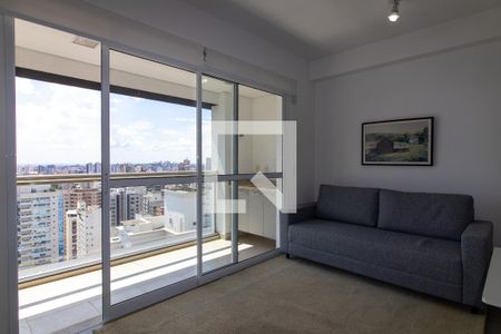 Sala de apartamento para alugar com 1 quarto, 57m² em Cambuí, Campinas