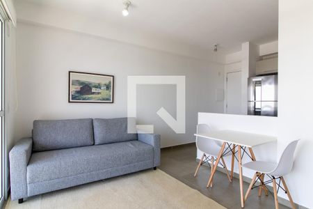 Sala de apartamento para alugar com 1 quarto, 57m² em Cambuí, Campinas