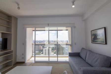 Sala de apartamento para alugar com 1 quarto, 57m² em Cambuí, Campinas