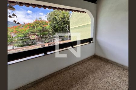 Varanda - sala de casa de condomínio à venda com 5 quartos, 340m² em Anil, Rio de Janeiro