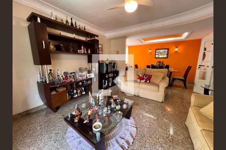 Sala de casa de condomínio à venda com 5 quartos, 340m² em Anil, Rio de Janeiro