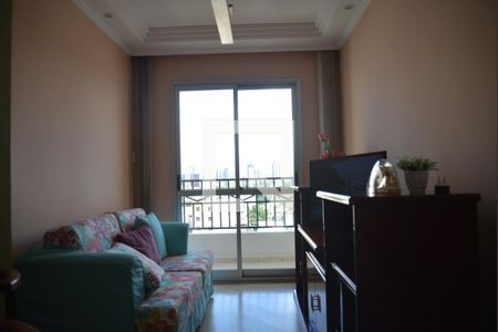 Sala de apartamento à venda com 2 quartos, 55m² em Vila Príncipe de Gales, Santo André