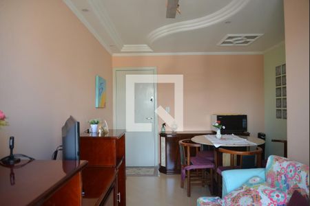 Sala de apartamento à venda com 2 quartos, 55m² em Vila Príncipe de Gales, Santo André