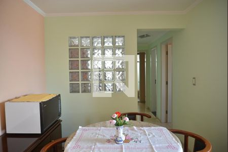 Sala de Jantar de apartamento à venda com 2 quartos, 55m² em Vila Príncipe de Gales, Santo André