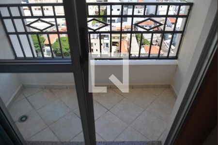 Varanda da Sala de apartamento à venda com 2 quartos, 55m² em Vila Príncipe de Gales, Santo André
