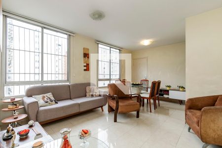 Sala de apartamento à venda com 2 quartos, 75m² em Brooklin, São Paulo