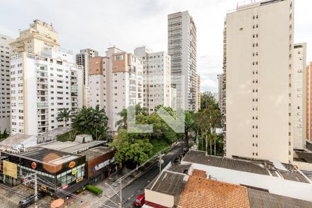 Vista da Sala de apartamento à venda com 2 quartos, 75m² em Brooklin, São Paulo