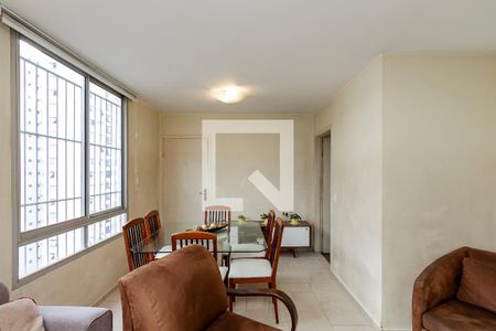 Sala de apartamento à venda com 2 quartos, 75m² em Brooklin, São Paulo