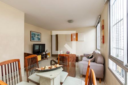 Sala de apartamento à venda com 2 quartos, 75m² em Brooklin, São Paulo