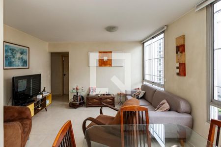 Sala de apartamento à venda com 2 quartos, 75m² em Brooklin, São Paulo