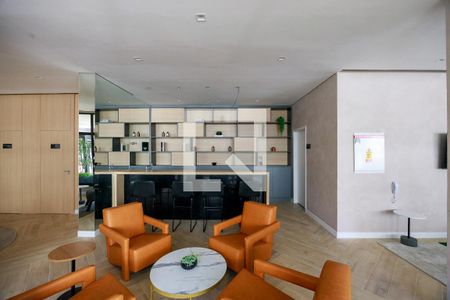 Studio para alugar com 27m², 1 quarto e sem vaga Studio para alugar com 27m², 1 quarto e sem vagaSalão de Festas