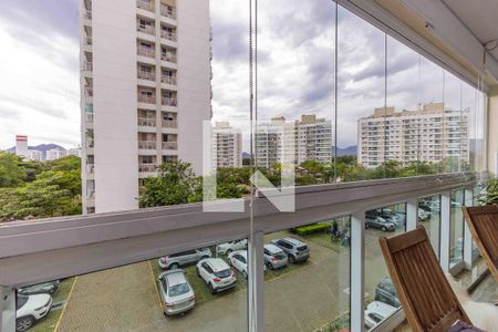 Varanda de apartamento à venda com 3 quartos, 86m² em Recreio dos Bandeirantes, Rio de Janeiro