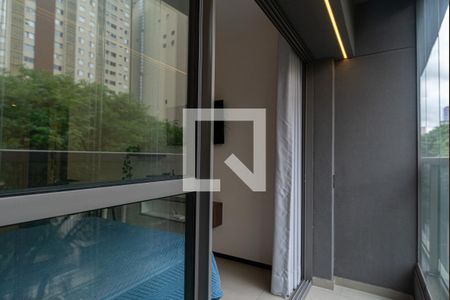 Studio para alugar com 31m², 1 quarto e sem vagaVaranda da Sala/Quarto