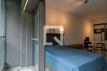 Studio para alugar com 31m², 1 quarto e sem vagaVaranda da Sala/Quarto